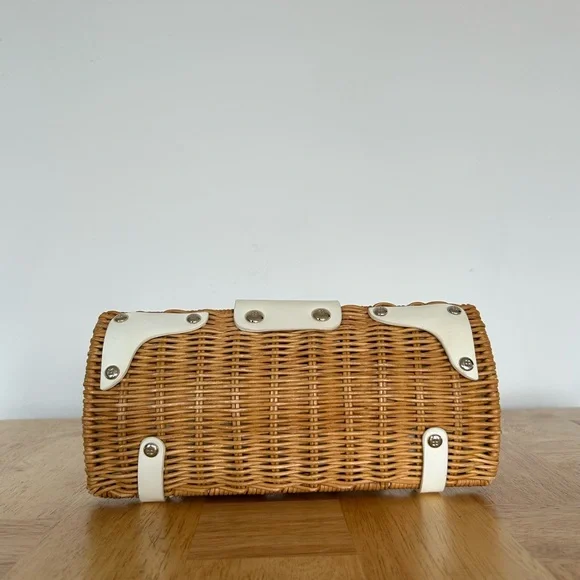Kate Spade Wicker Clutch - Picture 5 of 10